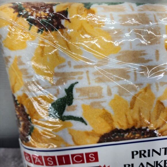 Vintage Basics Floral Print Blanket King / Queen Size Owen Basics 102" X 90" NEW - Picture 8 of 11